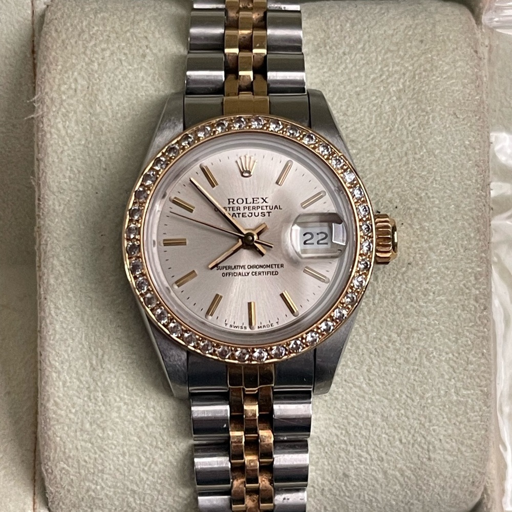 Rolex. Lady’s datejust. Oyster Perpetual. 26mm - 69173.